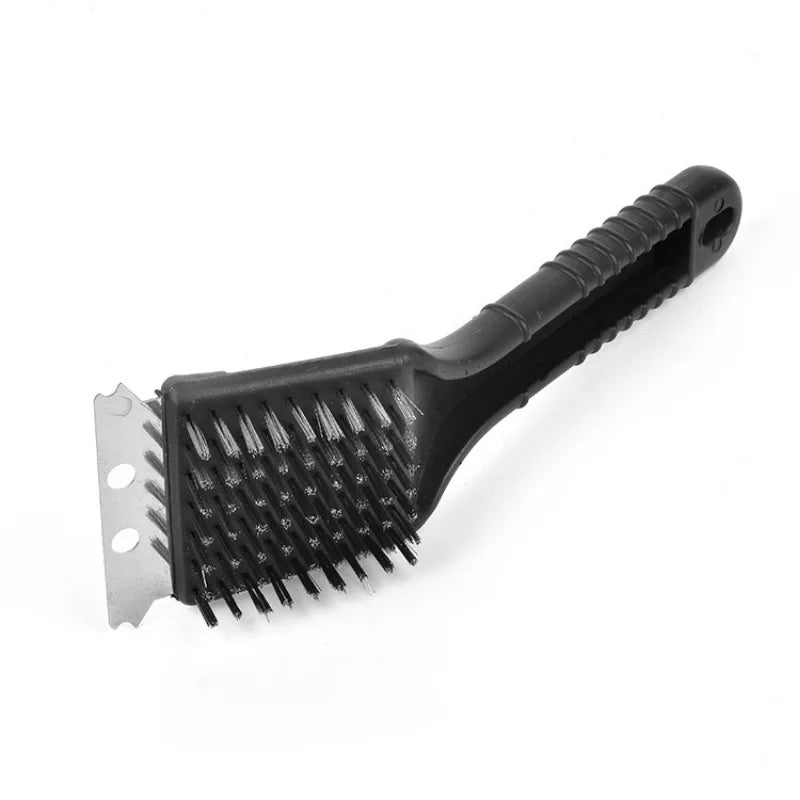 Stainless Steel BBQ Grill Cleaning Brush - Durable and Easy-to-Use Tool for Removing Tough Residue