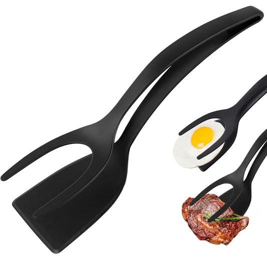 2-in-1 Non-Stick Grip & Flip Kitchen Turner