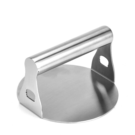 Professional Smash Burger Press - 304 Stainless Steel Non-Stick Patty Maker for Heat-Resistant Griddle Cooking