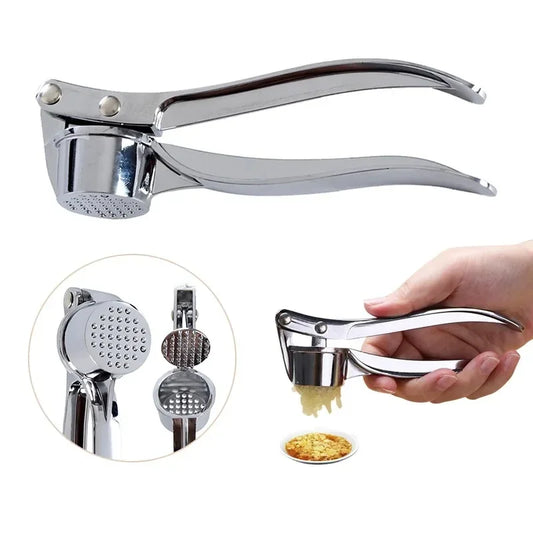 Garlic Boss - Stainless Steel Garlic Press and Mincer for Effortless Crushing