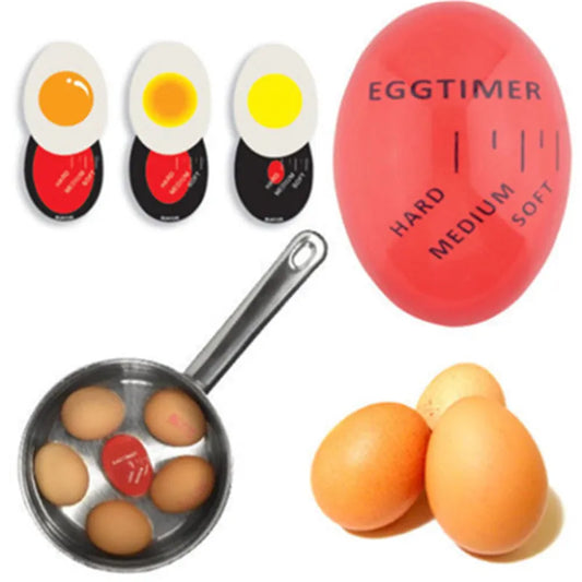 Egg Timer Gadget - Colour-Changing Timer for Perfect Soft, Medium, or Hard Boiled Eggs