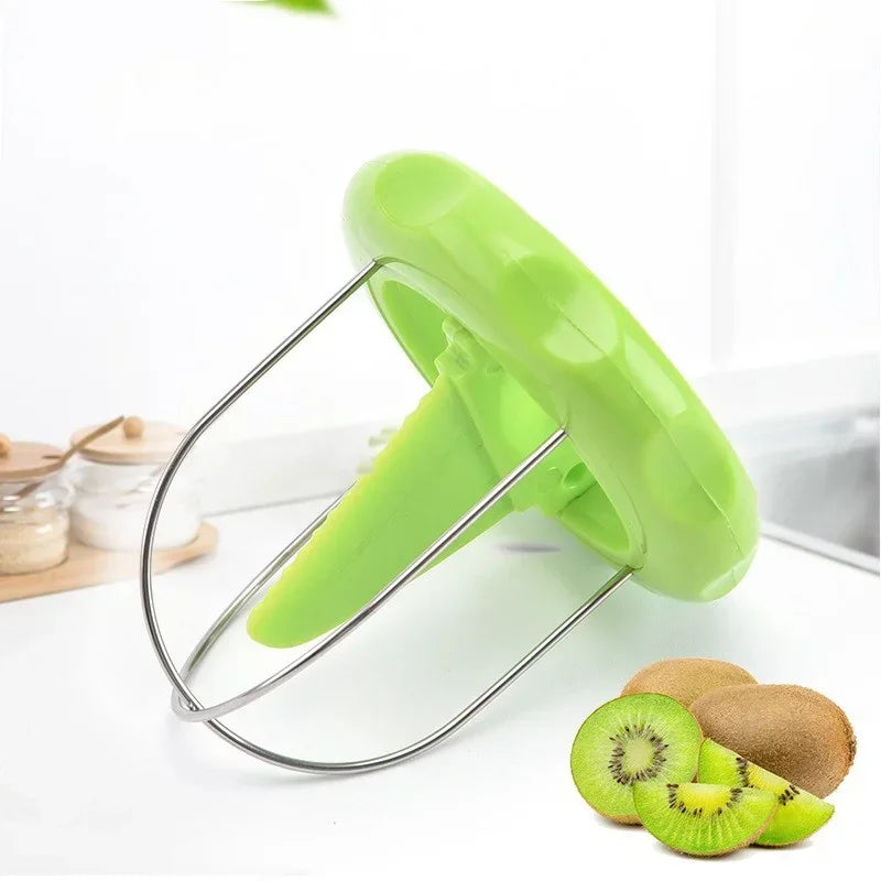 KiwiMaster 4-in-1 Kiwi Cutter and Slicer - Effortless Kiwi Preparation Tool