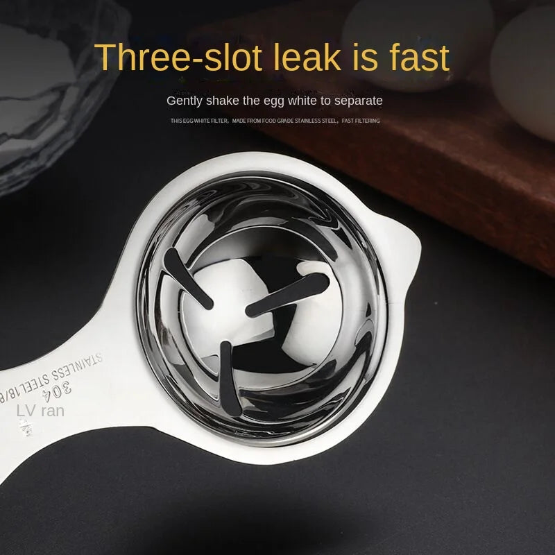 YolkHero Stainless Steel Egg Separator - Essential Tool for Cooking and Baking